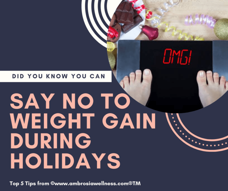 How To Avoid Weight Gain During Holidays And Festive Season